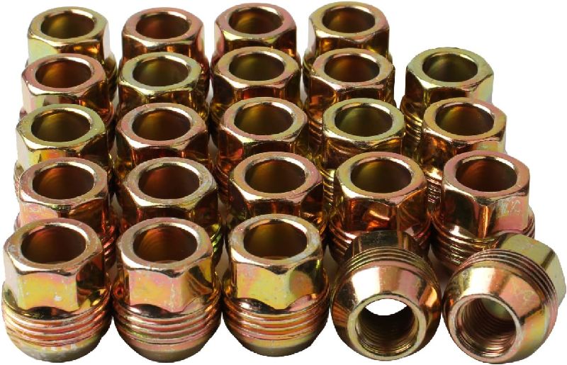 Photo 1 of Set of 24, 14mmx1.5 OEM Factory Wheel Lug Nuts Replacement for Sliverado Sierra 1500 Yukon Avalanche Suburban Express 1500 C1500 K1500 Escalade Traverse Yukon M14x1.5 Studs 6 Lug Wheel