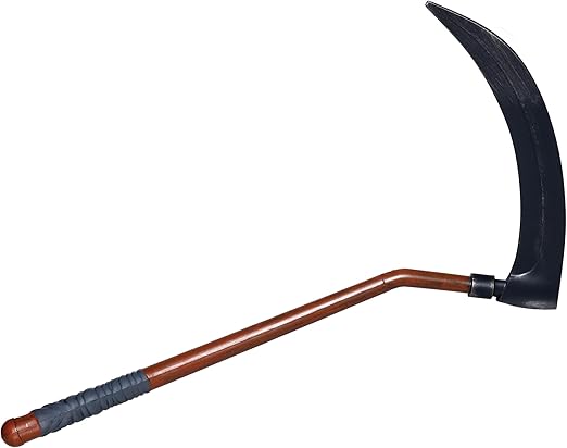 Photo 1 of Halloween Accessories Scythe Prop - Grim Reaper Costume Accessory, Halloween Decor, Cosplay Toys for Kids, Reaper Staff Weapons, Prop Scythe