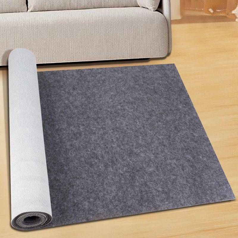 Photo 1 of Gray Boat Carpet, 2 ft x 9.8 ft Marine Carpet Marine Grade Carpet for Boats with Waterproof for Outdoor Deck Patio Porch Garage Kitchens Bathroom Outdoor Area Rug Runner Non-Slide Porch Rug