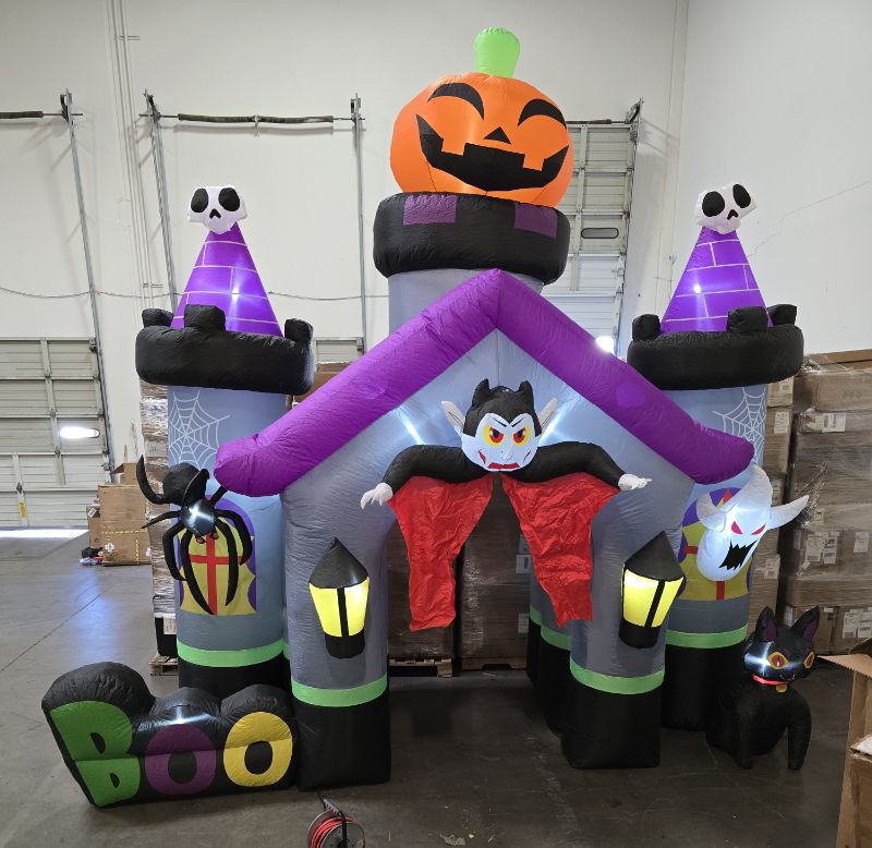 Photo 4 of Entry Way Blow Up Halloween Castle 6Ft Entrance 14Ft Width 13Ft Tall  