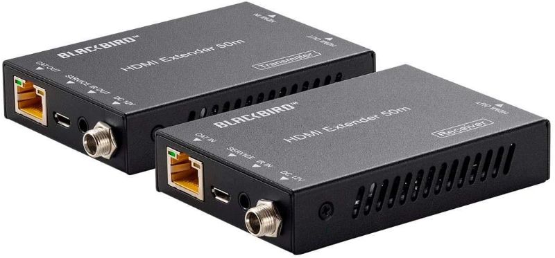 Photo 1 of Monoprice Blackbird 4K HDMI Extender, 50m - 4K HDMI Extension to 164 Feet, HDMI 2.0, HDCP 2.2, 18Gbps