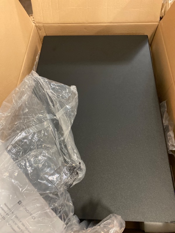 Photo 1 of Monoprice SSW-12 12in 150-Watt Powered Slim Subwoofer