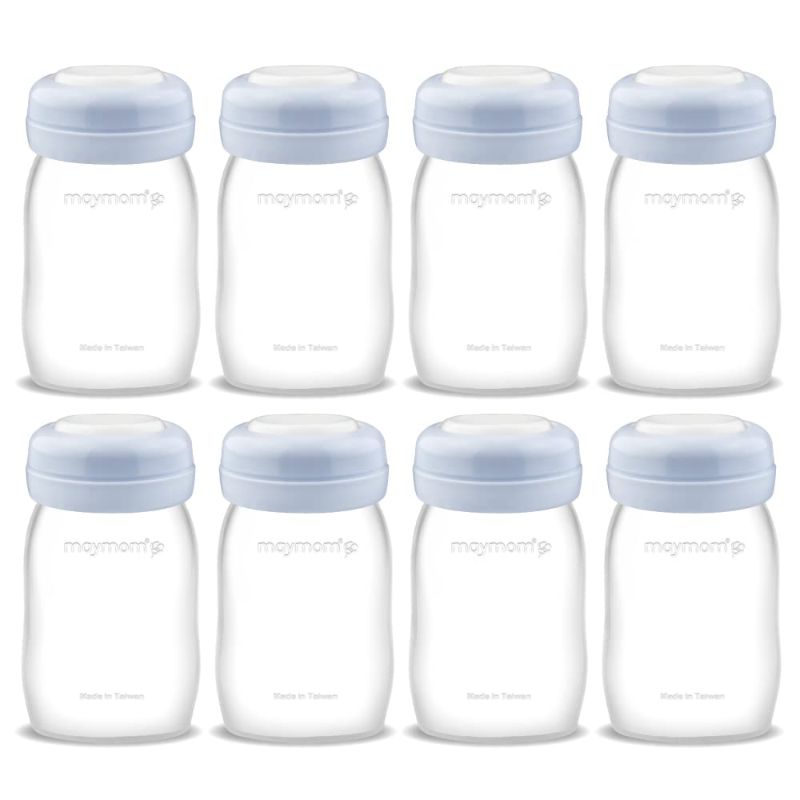 Photo 1 of Maymom Wide Neck Breastmilk Collection n Storage Bottle 5.4 oz; Re-markable SureSeal Disc. Compatible with Spectra S2 Spectra S1 Spectra 9 Plus.