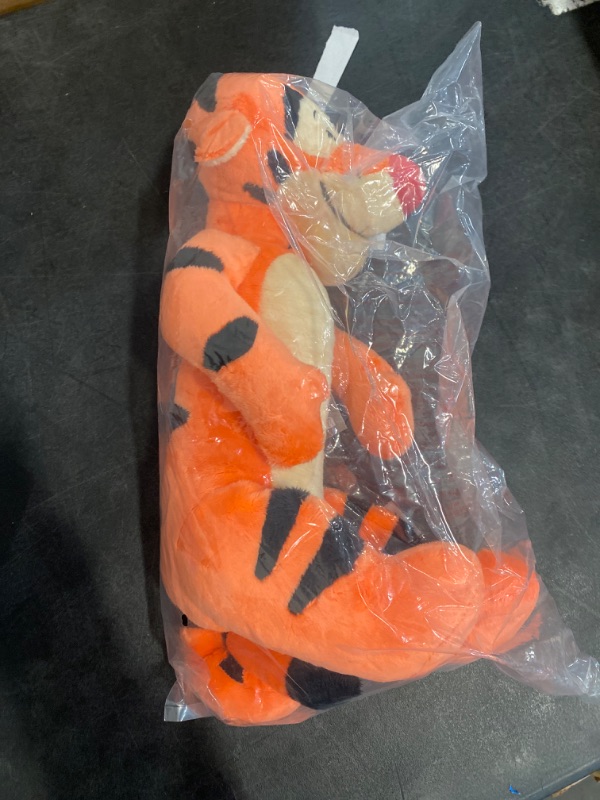 Photo 2 of Disney Store Official Tigger Medium Soft Plush Toy, 44cm/17", Made With Soft-Feel Fabric With Embroidered Details And A Characterful Expression, Suitable For Ages 0+