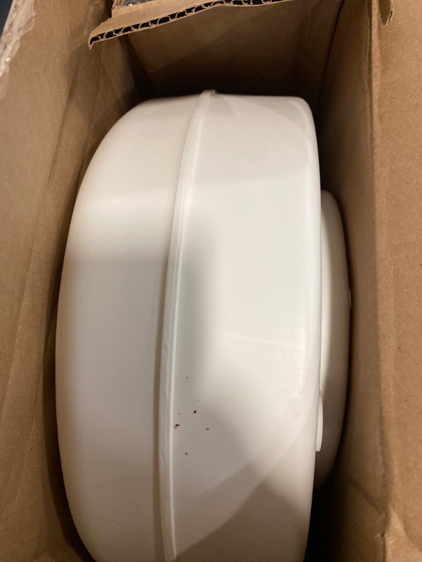 Photo 2 of HealthSmart Raised Toilet Seat Riser That Fits Most Standard (Round) Toilet Bowls for Enhanced Comfort and Elevation with Slip Resistant Pads, 15.7 x 15.2 x 6.1"