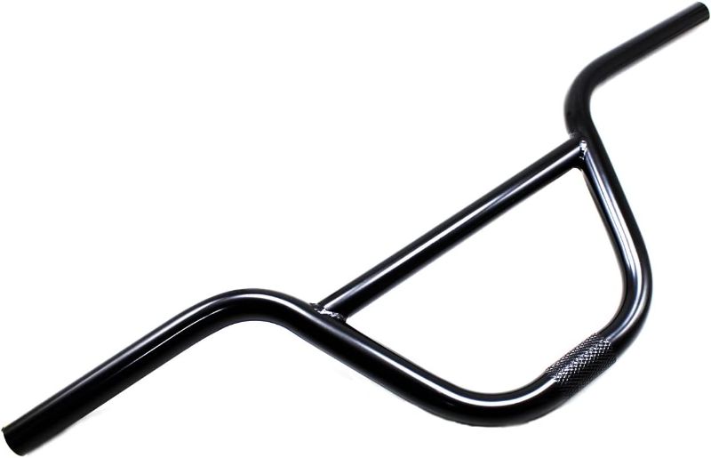 Photo 1 of BMX Handlebar Swallow Shaped High-Carbon Steel 585mm 22.2mm Handle Bar Bicycle Parts Bike Accessories,Black, (WS01-CBBK-A)