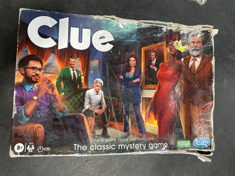 Photo 2 of Hasbro Gaming Clue Board Game for Kids Ages 8 and Up, Reimagined Clue Game for 2-6 Players, Mystery Games, Detective Games, Family Games for Kids and Adults