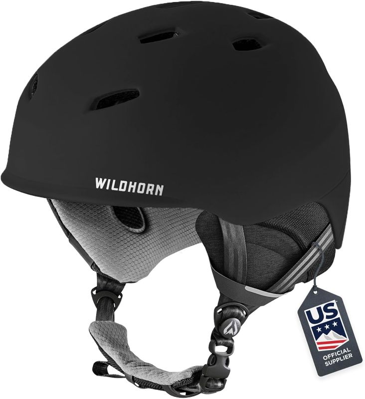 Photo 1 of Wildhorn Drift Snowboard Helmet, Ski Helmet Women Men & Youth - US Ski Team Official Supplier - 13 Adjustable Vents, Lightweight Premium Construction Snowboarding Helmet