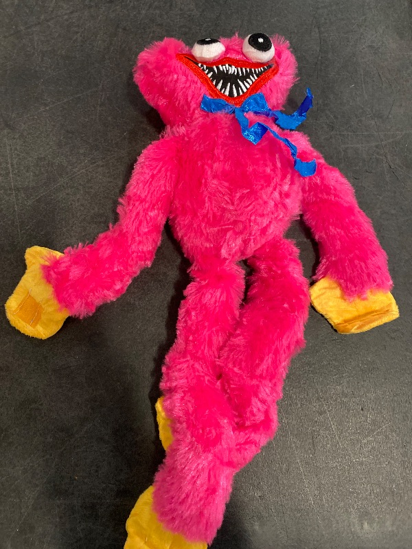 Photo 2 of Plush Toy Sausage Monster Burpee Doll Doll Rose red