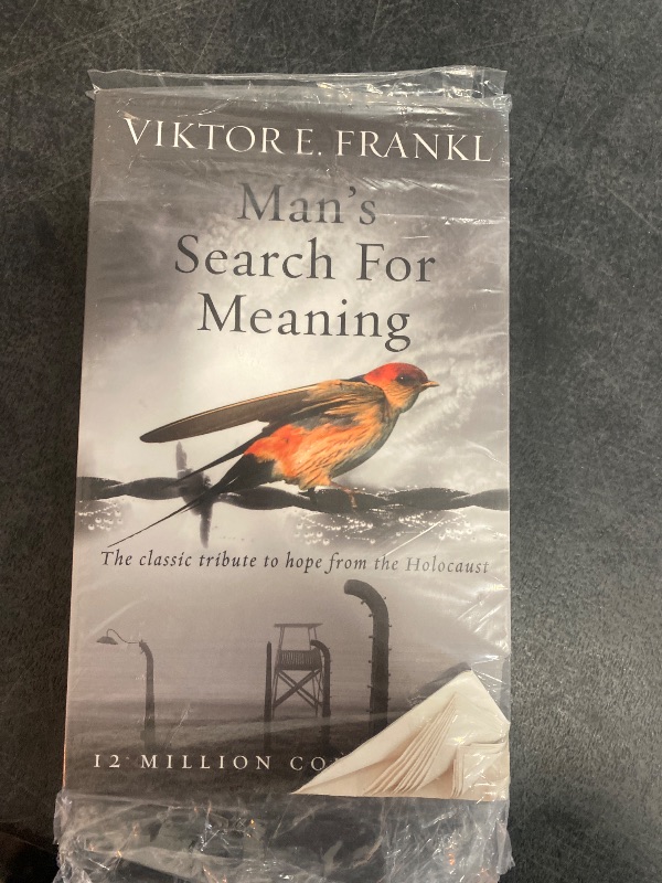 Photo 2 of Man's Search For Meaning: The classic tribute to hope from the Holocaust Paperback – February 7, 2008