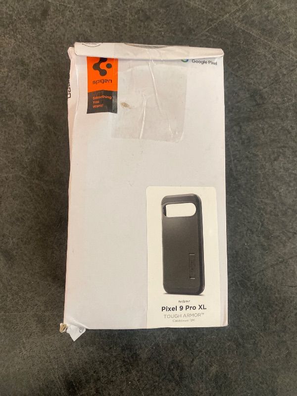 Photo 4 of Spigen Tough Armor Designed for Pixel 9 Case/Pixel 9 Pro Case (2024) [Kickstand] [Military-Grade Protection] - Black