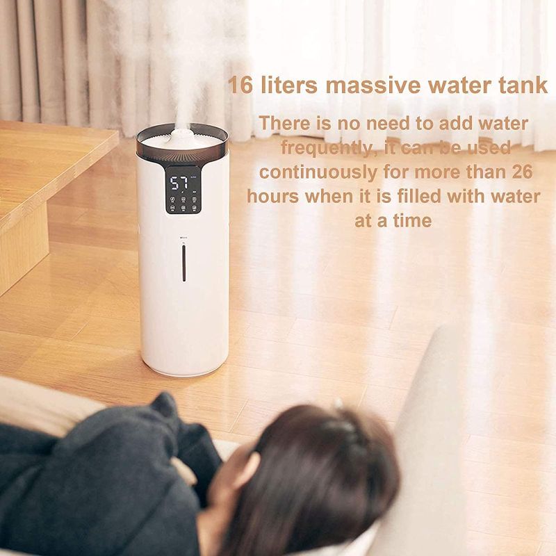 Photo 4 of Large Floor-standing Air Humidifier Household Silent Bedroom Pregnant Women and Infants Air Conditioning Spray Large Capacity Water Purification Atomizer