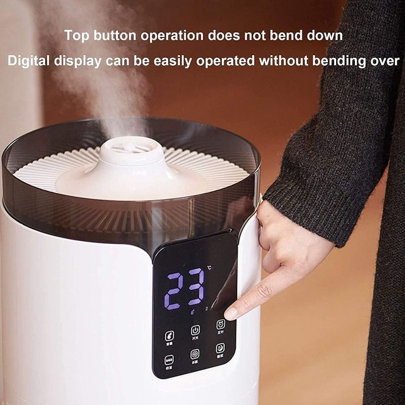 Photo 3 of Large Floor-standing Air Humidifier Household Silent Bedroom Pregnant Women and Infants Air Conditioning Spray Large Capacity Water Purification Atomizer