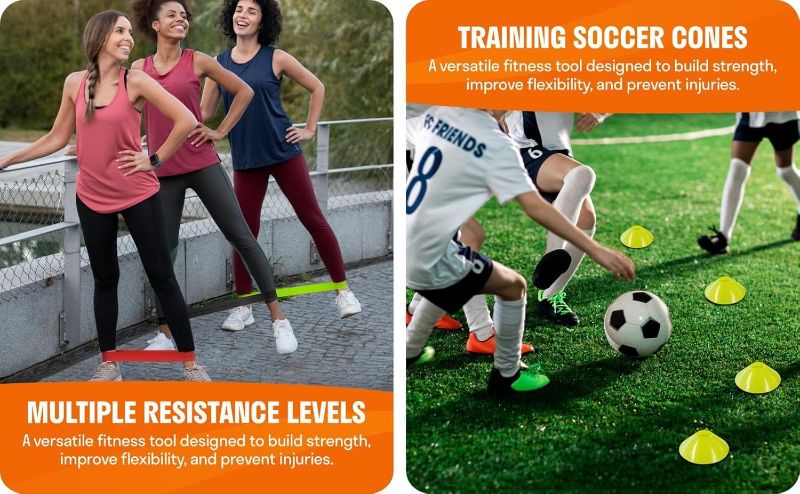 Photo 3 of Agility Training Equipment – Agility Speed Ladder & Agility Hurdles | Soccer Football Training Equipment for Youth – Improve Speed, Agility & Coordination