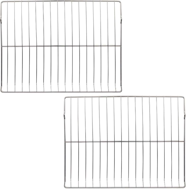 Photo 1 of WB48T10095 Replacement Oven Rack for GE Range Oven Stove Wire Rack WB48K5019 AP5665850 PS249547 WB48K0001 WB48K4 (2 Pack)