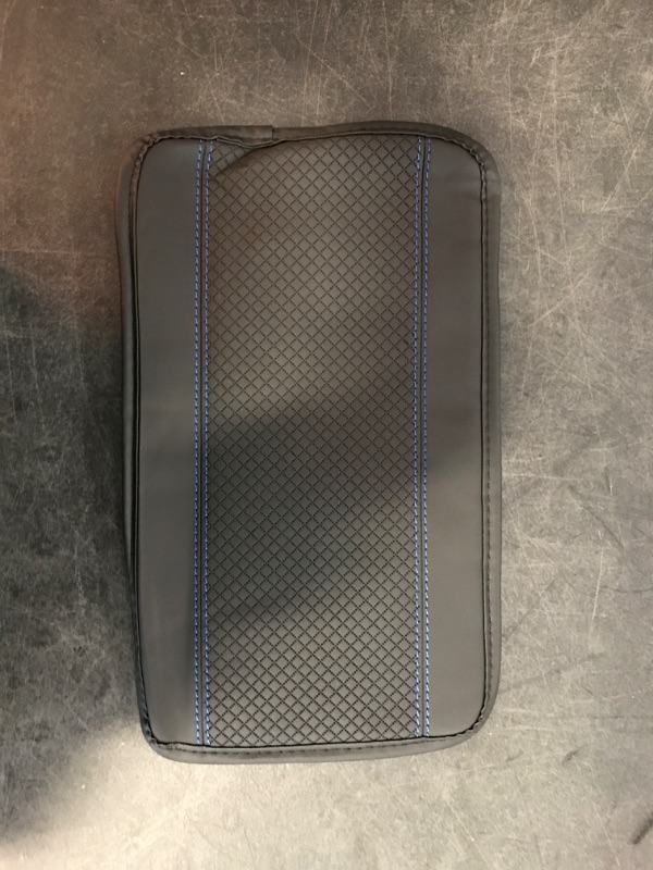 Photo 1 of Leather Car Armrest Pad Covers Universal Center Console Auto Seat Armrests Box Pads Armrest Storage Protection Cushion