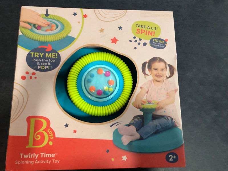 Photo 2 of B. Play Spinning Activity Toy - Twirly Time