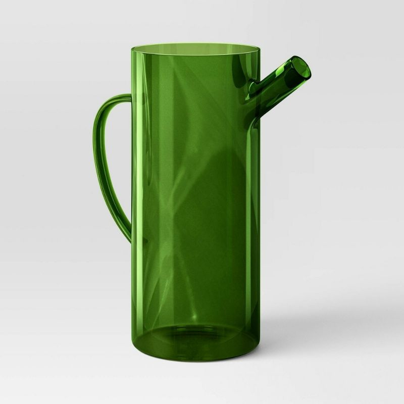 Photo 1 of .42 Gal Glass Watering Can Green - Threshold™
