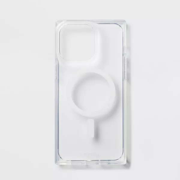 Photo 1 of Apple iPhone 15 Pro Max Square Case with MagSafe - heyday™ Clear
