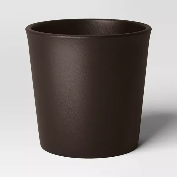 Photo 1 of 2 PACK BROWN Aesthetic Plastic Indoor Outdoor Planter Pots - Threshold™
6.4 inch & 10.6 Inch
