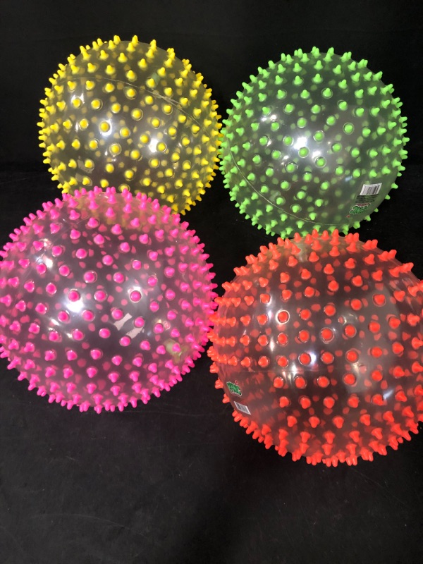 Photo 1 of Kids Spiky Balls 4 PACK