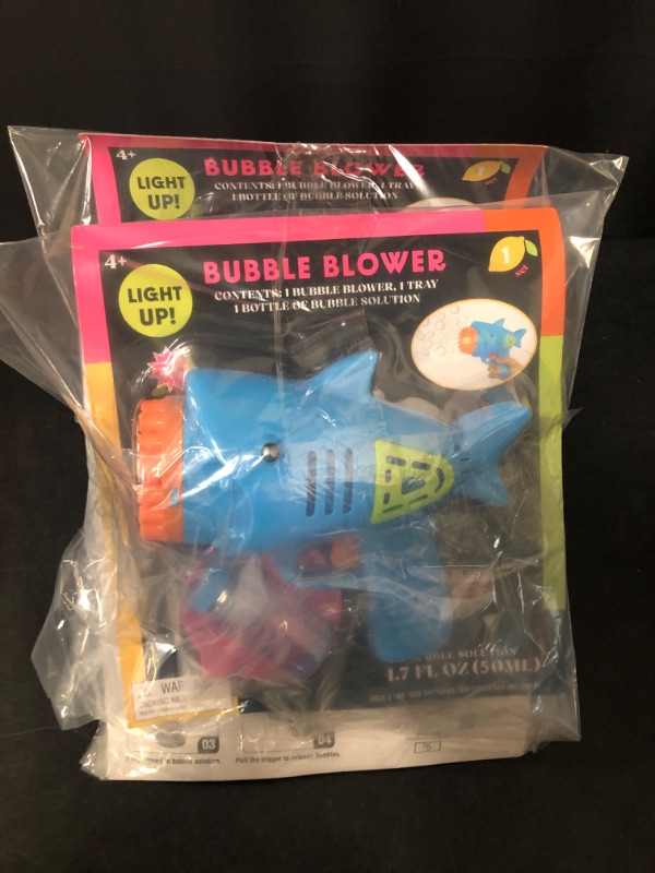 Photo 2 of Bubble  Blower 3 PACK