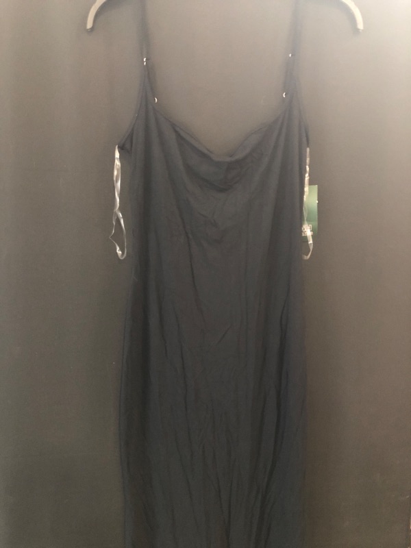 Photo 2 of SMALL Women's Ribbed Maxi Slip Dress - Wild Fable™
