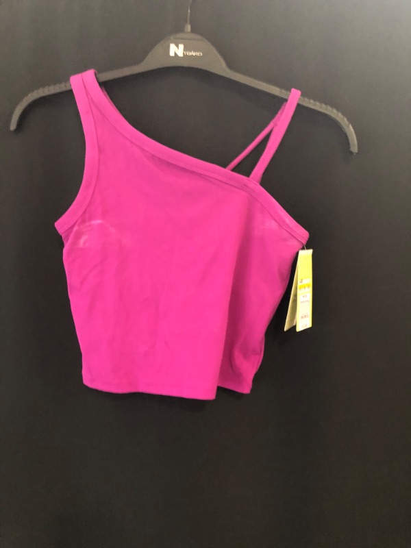 Photo 2 of Girls' Medium Everyday Soft Cropped Tank Top - All In Motion™
