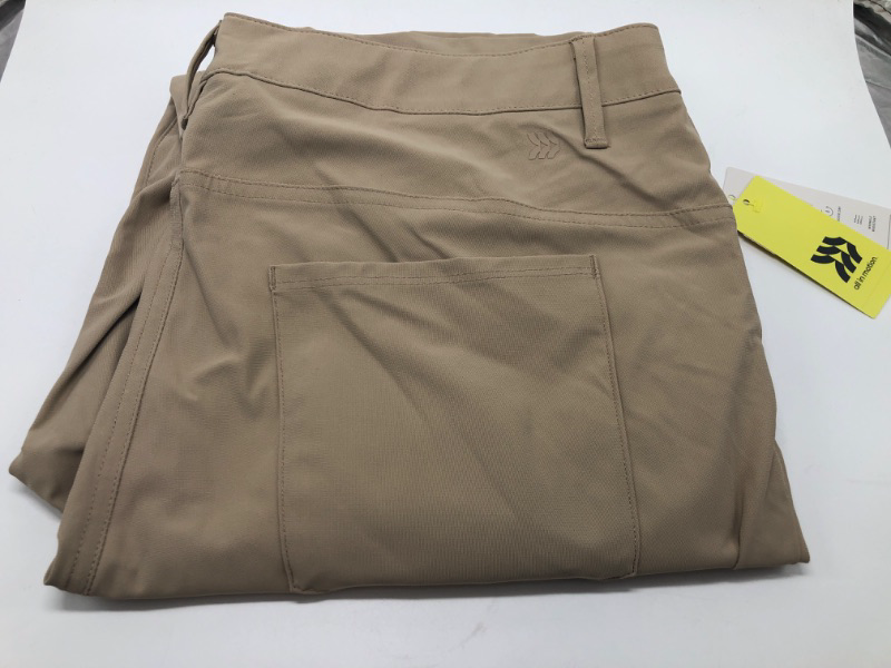 Photo 2 of Men's 38x32 Golf Slim Pants - All In Motion Khaki 