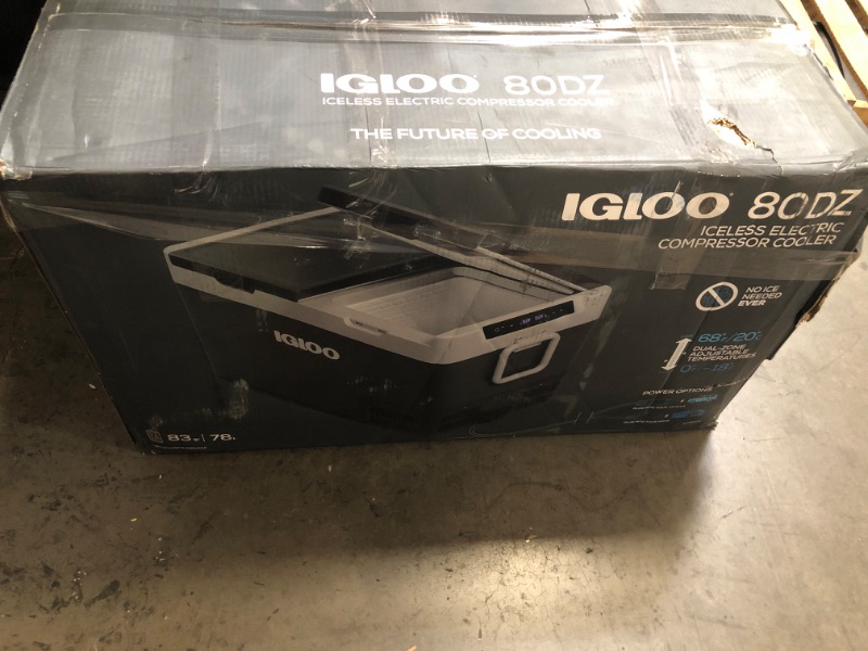 Photo 3 of Igloo ICF 80DZ Electric Cooler