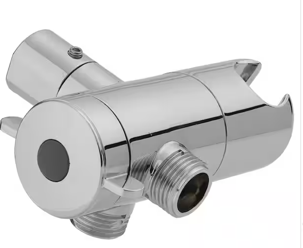 Photo 1 of Glacier Bay 3-Way Diverter with Mount in Chrome