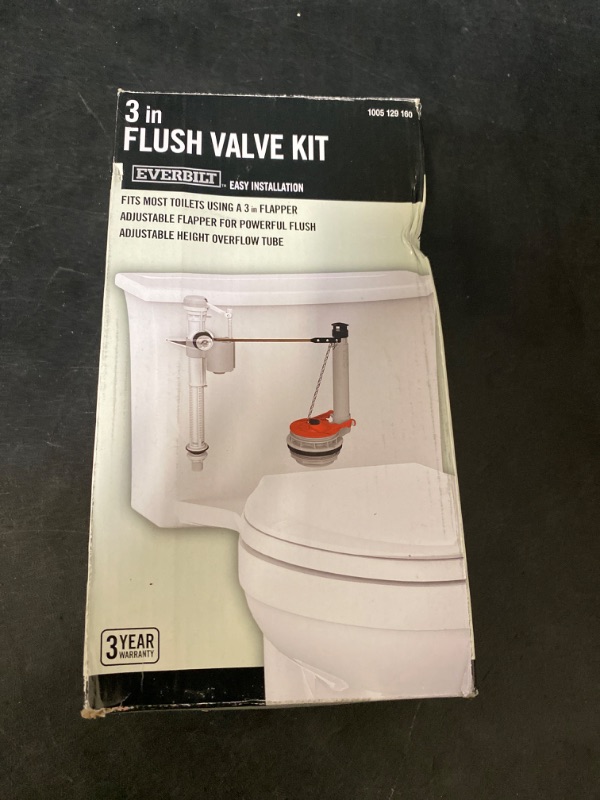 Photo 2 of Everbilt 3 in. Universal Toilet Adjustable Flush Valve with Flapper
