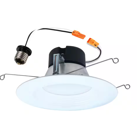 Photo 1 of Halo LT 5/6 in. LED Retrofit Module with Baffle Trim Selectable 5CCT 750-Lumens
