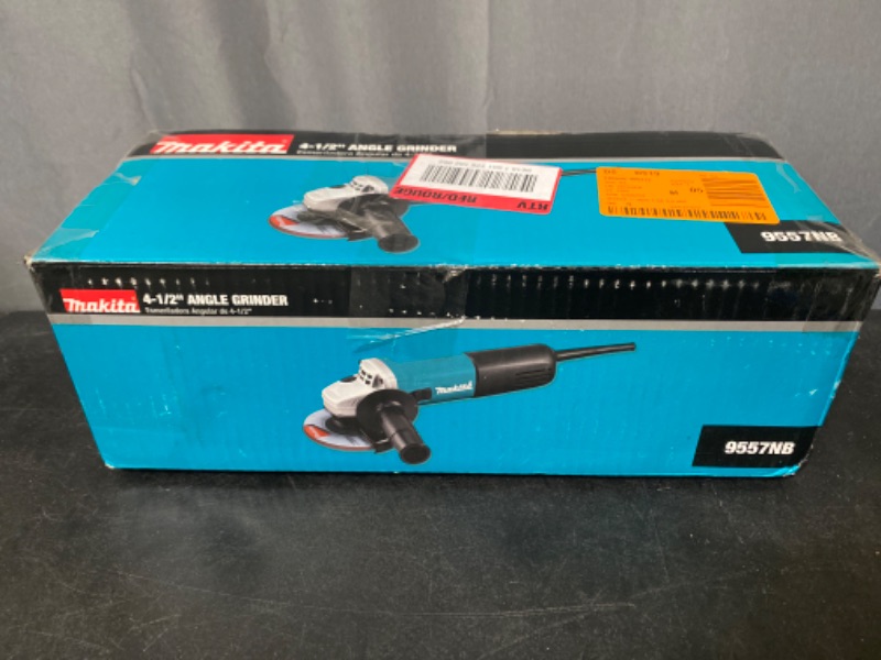 Photo 3 of Makita 4-1/2 Angle Grinder with AC/DC Switch
