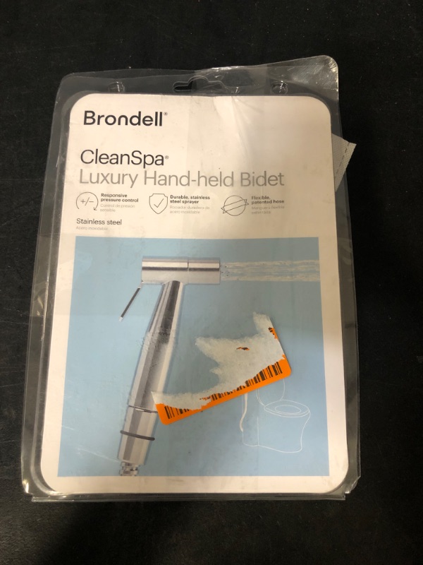 Photo 2 of Brondell CleanSpa Handheld Bidet in Stainless Steel