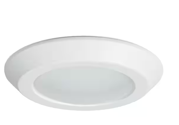 Photo 1 of HALO BLD 6 in. White Integrated LED Recessed Ceiling Mount Light Trim 3000K Soft White