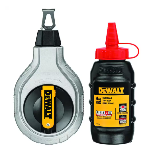 Photo 1 of DEWALT 100 ft. 6:1 Chalk Reel Kit