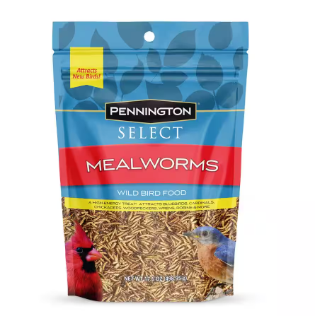 Photo 1 of Pennington
Select 17.6 oz. Mealworms Wild Bird Food