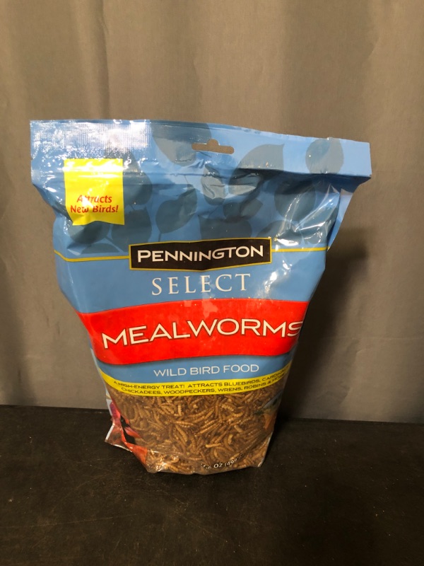 Photo 2 of Pennington
Select 17.6 oz. Mealworms Wild Bird Food