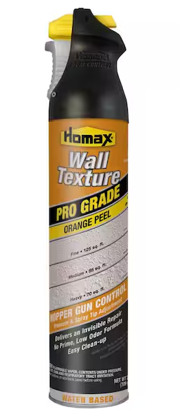 Photo 1 of Homax Pro Grade 25 oz. Dual Control Orange Peel Water Based Wall Spray Texture