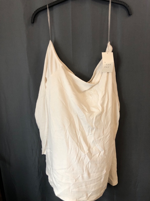 Photo 1 of Large Women's Slim Fit Long Sleeve Blouse - A New Day White 