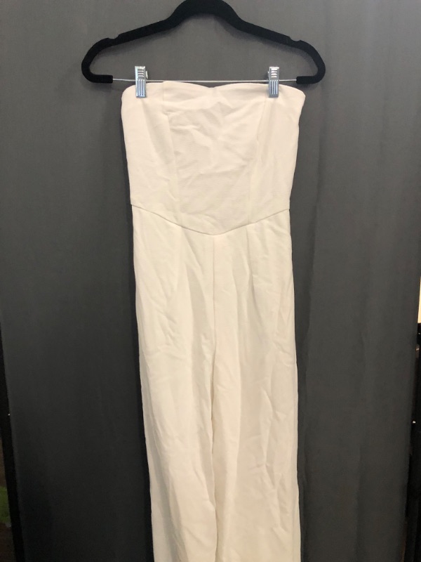 Photo 1 of XXS Women's Wide Leg Tube Jumpsuit - Wild Fable™ White 
