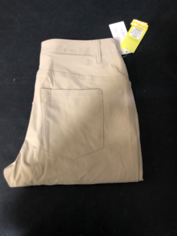 Photo 2 of 32x32 Men's Golf Slim Pants - All in Motion™ Khaki 
