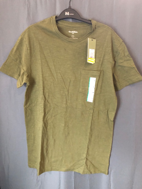 Photo 2 of Medium Men's Short Sleeve Crewneck T-Shirt - Goodfellow & Co™ Olive Green 
