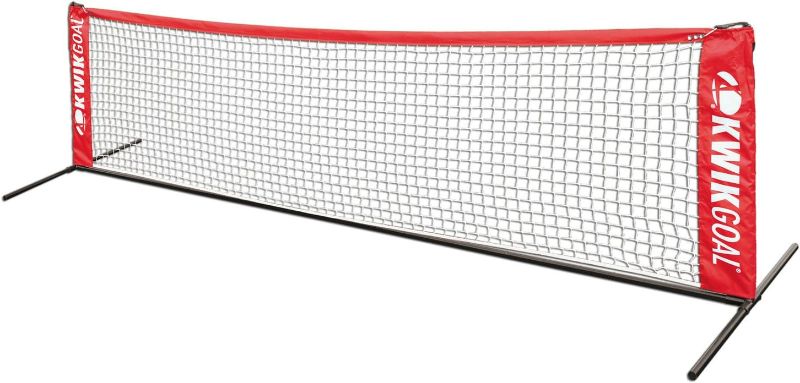 Photo 1 of Kwik Goal All-Surface Soccer Tennis Net with Stand, 2-Feet 8-Inch H x 10-Feet W
