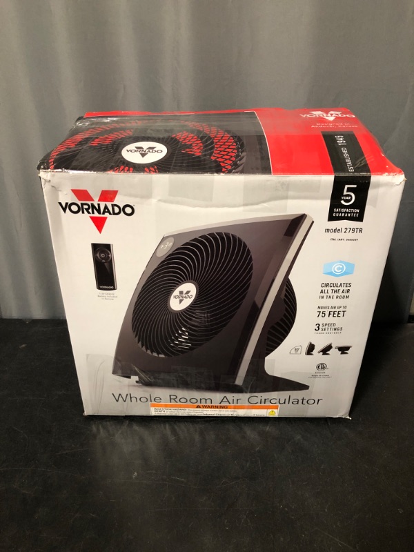 Photo 3 of Vornado 279TR Whole Room Circulator with Tilt
