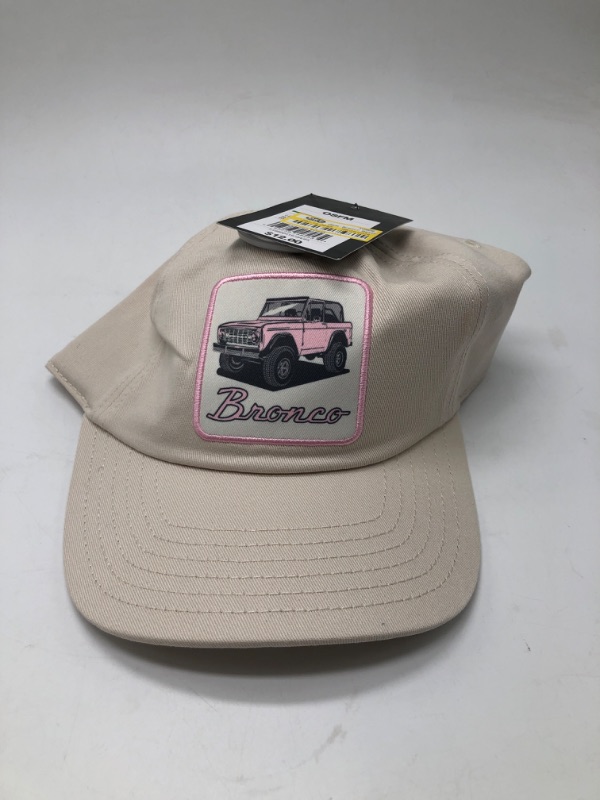 Photo 2 of Girls' Bronco Baseball Hat - Art Class™ Beige
