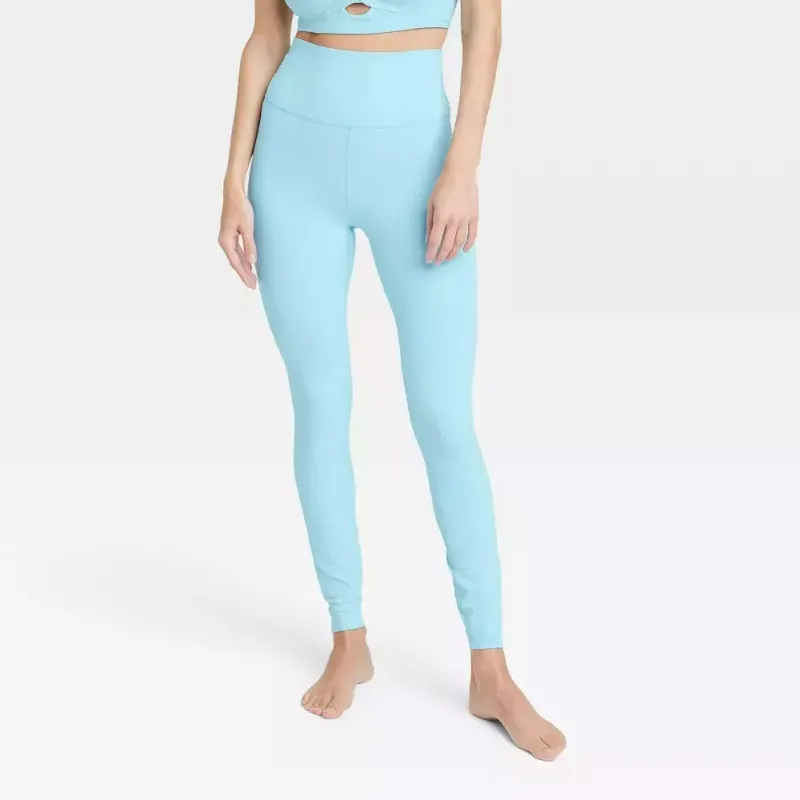 Photo 1 of XL Women's Everyday Soft Ultra High-Rise Leggings - All In Motion Light Blue 
