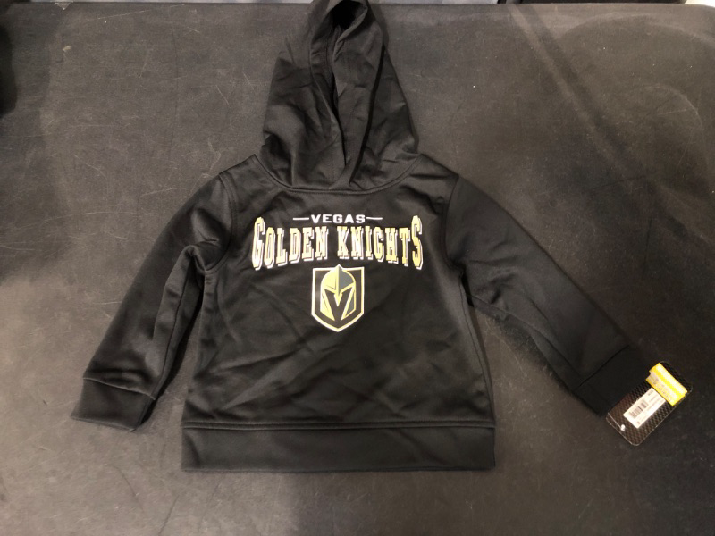 Photo 2 of 2T NHL Vegas Golden Knights Toddler Boys' Poly Core Hooded Sweatshirt - 
