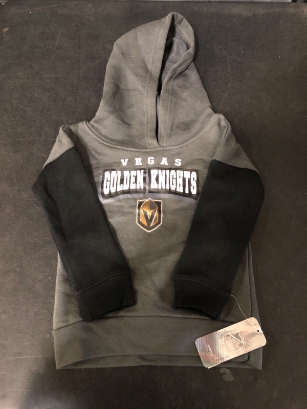 Photo 1 of 2T Kids Golden Knights Hoodie Black and Grey 